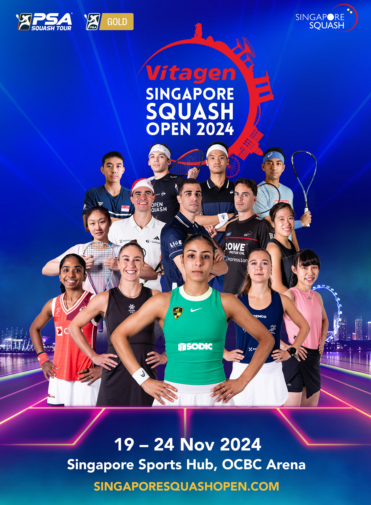 INFO VITAGEN Singapore Squash Open